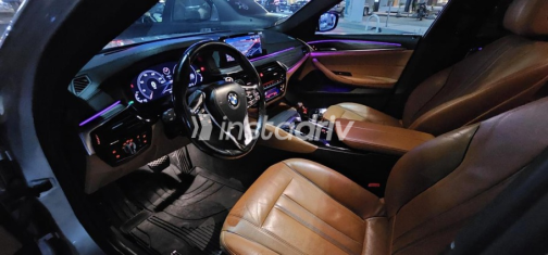 بي ام دبليو 520 2019 فضي أوتوماتيك مستعملة للبيع في مدينة الشيخ زايد - 5