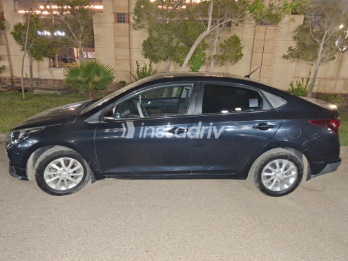 Hyundai Accent 2021 White Automatic Used for Sale in Greater Cairo ( Cairo + Giza) - 1