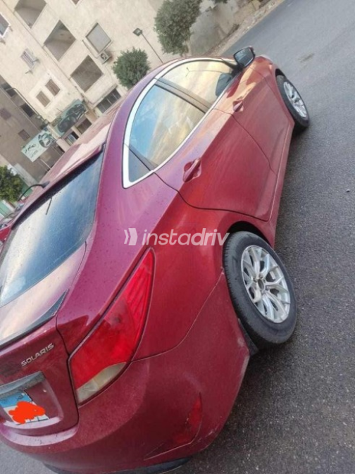 Hyundai Solaris 2016 Red Automatic Used for Sale in Obour City - 3