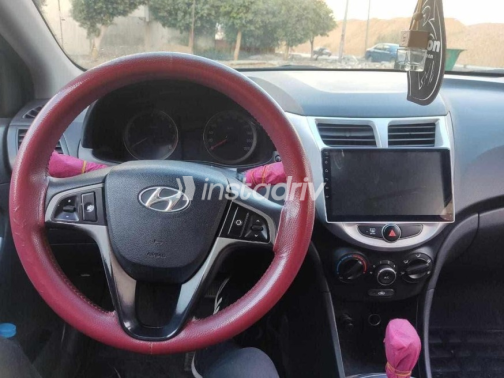 Hyundai Solaris 2016 Red Automatic Used for Sale in Obour City - 4