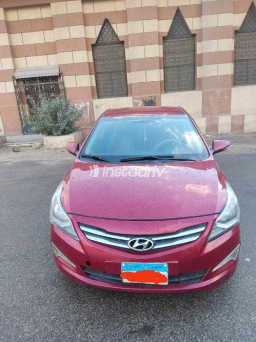 Hyundai Solaris 2016 Red Automatic Used for Sale in Obour City - 5