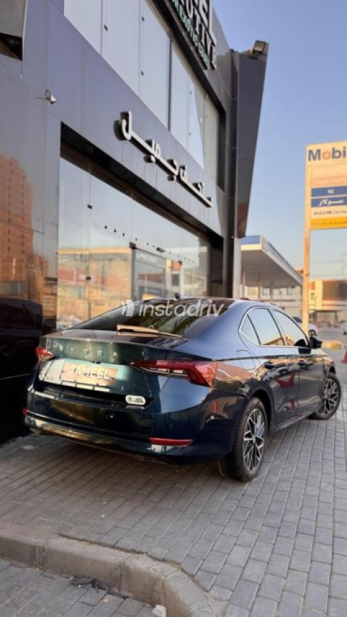 Skoda Octavia 2023 Dark Blue Automatic Used for Sale in El Mahalla - 5