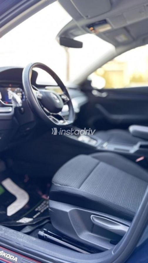 Skoda Octavia 2023 Dark Blue Automatic Used for Sale in El Mahalla - 6