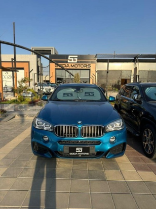 BMW X6 2019 Dark Blue Automatic Used for Sale in Cairo