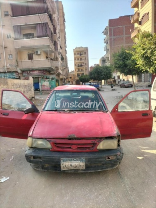 Kia Pride 1998 Red Manual Used for Sale in Zagazig - 4