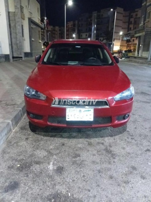 Mitsubishi Lancer EX Shark 2016 Burgundy Automatic Used for Sale in Damietta - 2