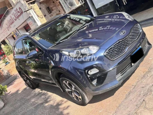 Kia Sportage 2020 Dark Blue Automatic Used for Sale in Nasr city - 1