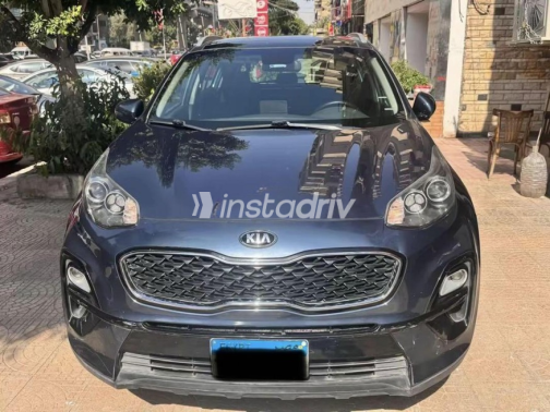 Kia Sportage 2020 Dark Blue Automatic Used for Sale in Nasr city - 5