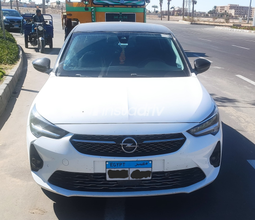 Opel Corsa 2022 White Automatic Used for Sale in Greater Cairo ( Cairo + Giza) - 3