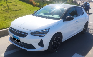 Opel Corsa 2022 White Automatic Used for Sale in Greater Cairo ( Cairo + Giza)