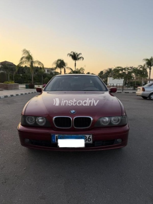 BMW 520 2002 Red Automatic Used for Sale in Cairo - 2