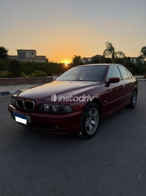BMW 520 2002 Red Automatic Used for Sale in Cairo - 3