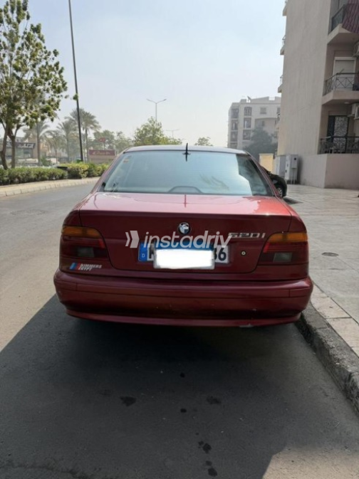 BMW 520 2002 Red Automatic Used for Sale in Cairo - 5