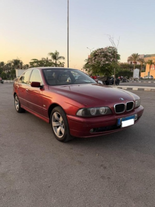 BMW 520 2002 Red Automatic Used for Sale in Cairo