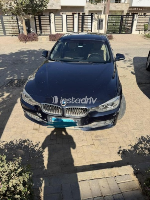 BMW 320 2015 Blue Automatic Used for Sale in Cairo - 8