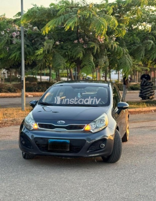 Kia Rio 2015 Gray Automatic Used for Sale in Greater Cairo ( Cairo + Giza) - 1