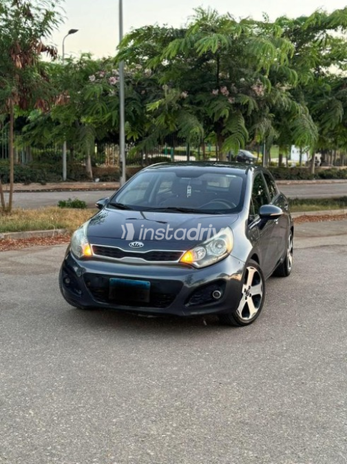 Kia Rio 2015 Gray Automatic Used for Sale in Greater Cairo ( Cairo + Giza) - 2