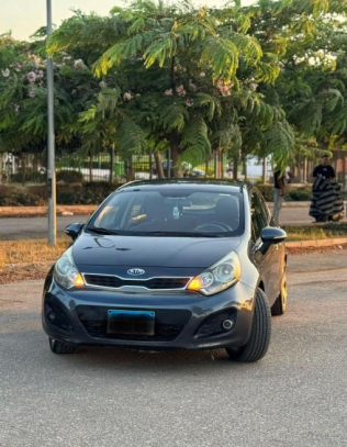Kia Rio 2015 Gray Automatic Used for Sale in Greater Cairo ( Cairo + Giza)