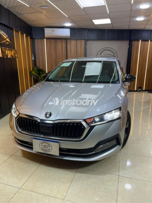 Skoda Octavia 2021 Gray Automatic Used for Sale in Nasr city - 4