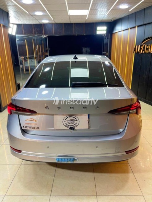 Skoda Octavia 2021 Gray Automatic Used for Sale in Nasr city - 7
