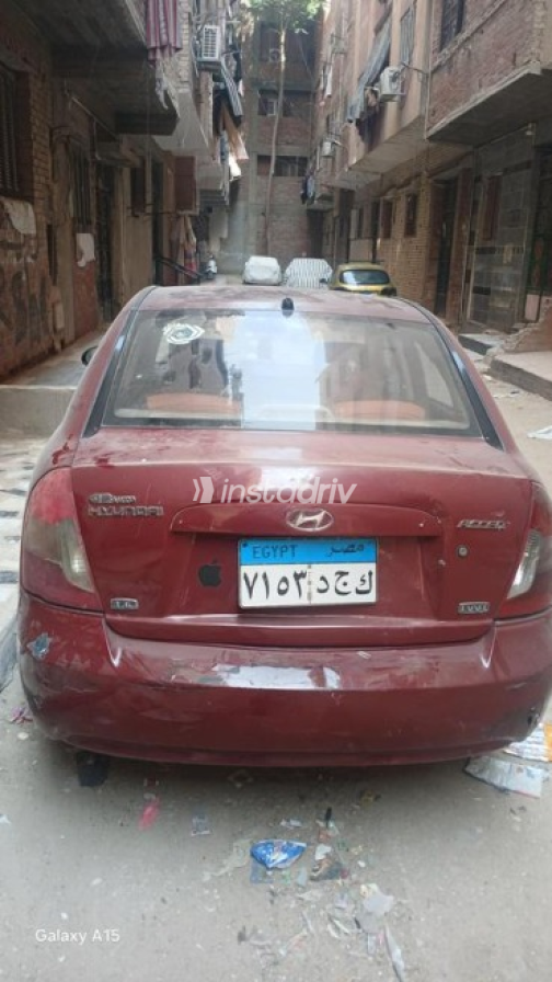 Hyundai Accent RB 2010 White Automatic Used for Sale in Helwan - 1