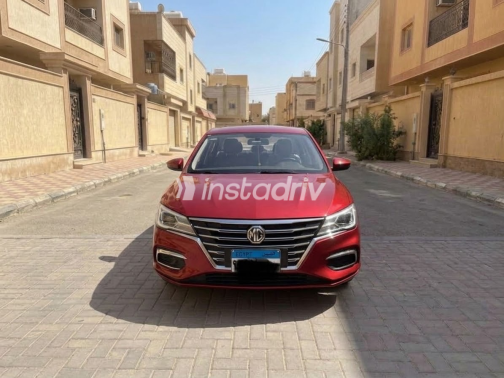MG 5 2023 Red CVT Used for Sale in Greater Cairo ( Cairo + Giza) - 2