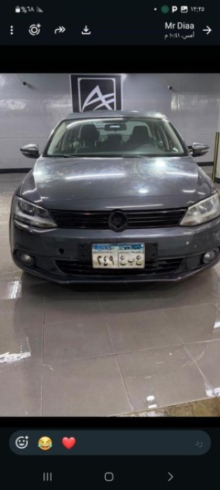Volkswagen Jetta 2012 Silver Automatic Used for Sale in Cairo