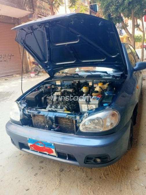 Chevrolet Lanos 2019 Blue Manual Used for Sale in Cairo - 4