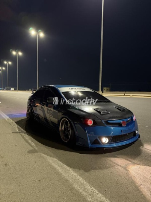 Honda Civic 2008 Blue Automatic Used for Sale in Port Said - 1