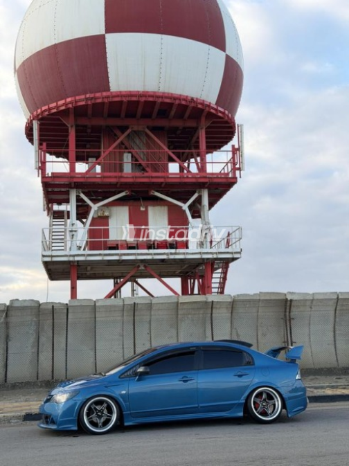 Honda Civic 2008 Blue Automatic Used for Sale in Port Said - 4