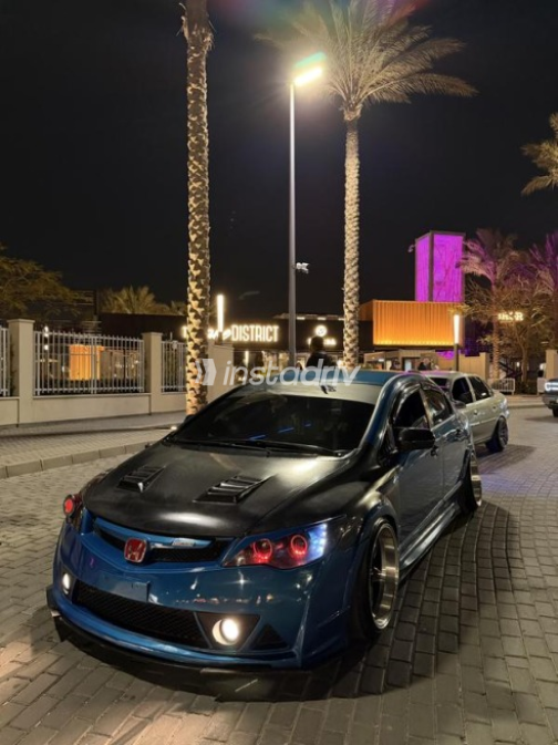Honda Civic 2008 Blue Automatic Used for Sale in Port Said - 6