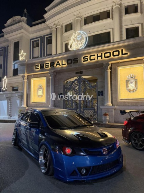 Honda Civic 2008 Blue Automatic Used for Sale in Port Said - 7