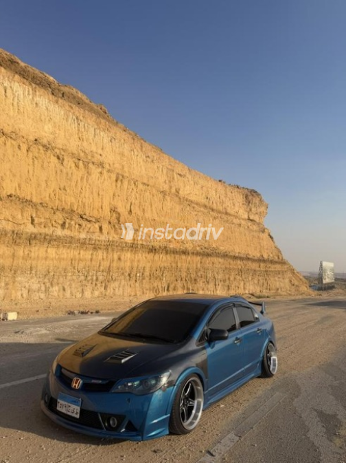 Honda Civic 2008 Blue Automatic Used for Sale in Port Said - 8