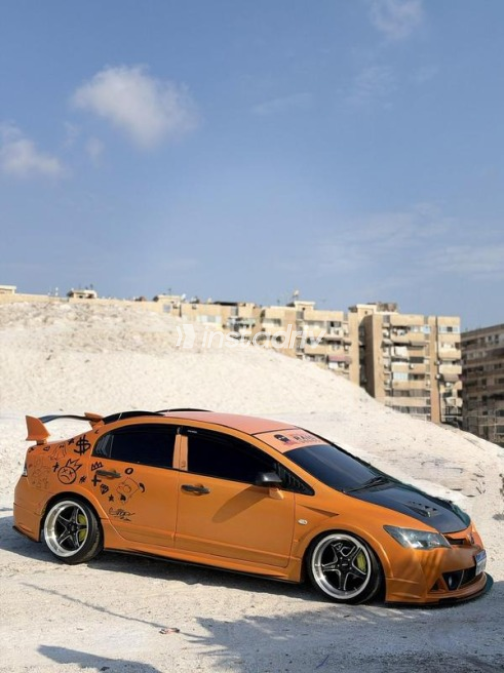 Honda Civic 2008 Blue Automatic Used for Sale in Port Said - 9