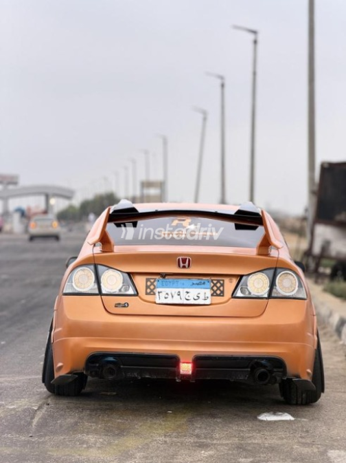 Honda Civic 2008 Blue Automatic Used for Sale in Port Said - 10