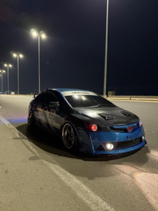 Honda Civic 2008 Blue Automatic Used for Sale in Port Said