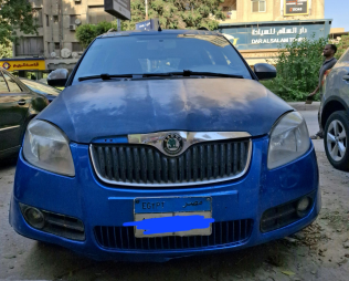 Skoda Roomster 2007 Blue Automatic Used for Sale in Greater Cairo ( Cairo + Giza)