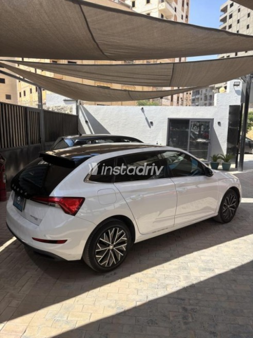 Skoda Scala 2022 White Automatic Used for Sale in Obour City - 1