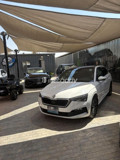 Skoda Scala 2022 White Automatic Used for Sale in Obour City - 3