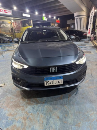 Fiat Tipo 2024 Dark Blue Automatic Used for Sale in Cairo