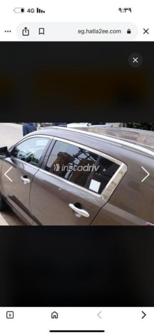 Kia Sportage 2013 Mocha Automatic Used for Sale in Beni Suef - 2