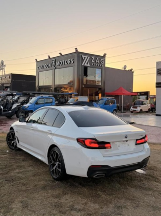 BMW 530 2022 White Automatic Used for Sale in Sheikh Zayed City