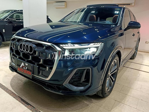 Audi Q7 2025 Dark Blue Automatic Used for Sale in Heliopolis - 1