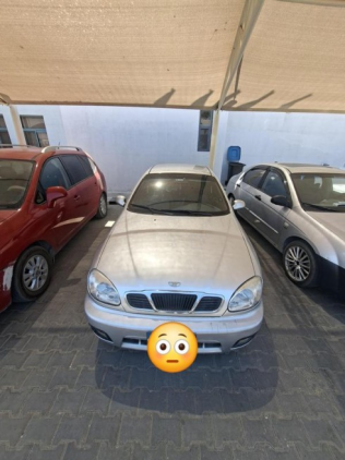 دايو لانوس 2 2007 فضي يدوي مستعملة للبيع في السويس‎