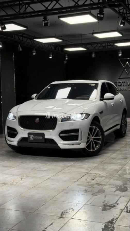 Jaguar F-Pace 2018 White Automatic Used for Sale in Cairo - 1