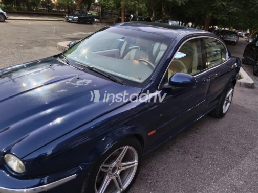 Jaguar X-Type 2003 Dark Blue Automatic Used for Sale in Heliopolis - 3