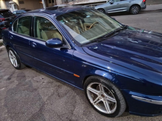 Jaguar X-Type 2003 Dark Blue Automatic Used for Sale in Heliopolis
