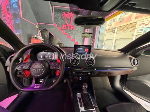 Audi A3 2014 Gray Automatic Used for Sale in Greater Cairo ( Cairo + Giza) - 4