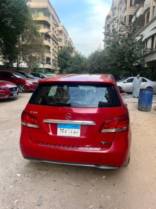 Mercedes B 180 2015 Red Automatic Used for Sale in Maadi