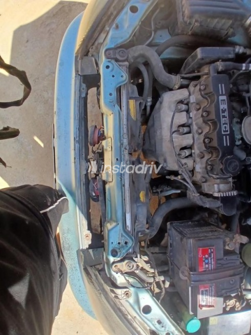 دايو لانوس 2 2005 أخضر يدوي مستعملة للبيع في المنيا‎ - 5